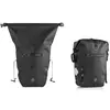 SKUAD Explorer roll-up tas maat L 24 liter zwart
