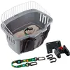 Ferplast Panier de Transport pour Chiens Gris 47 x 35,5 x 34,5 cm