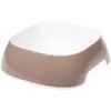 Gamelle Ferplast Glam, taupe pour chien et chat - taille S : 400 mL