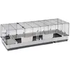 ferplast Cage Plaza 160 pour lapin et rongeur - L 162 x l 60 x H 50 cm
