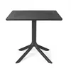 Brafab - Clip Tuintafel 80x80 - Grijs