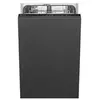 Smeg Smeg ST4522IN - Lave vaisselle Noir - Encastrable - largeur : 44.6