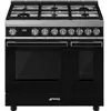 Piano de cuisson gaz SMEG CPF92GMBL