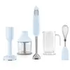 SMEG HBF22PBEU - Staafmixer - Pastelblauw - 700W - Met accessoires