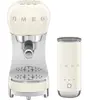 SMEG ECF12CREU Crème + Mousseur à Lait ECF12CREU