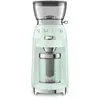 Smeg CGF03PGEU, Moulin à café, Vert