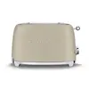 Grille-pain Smeg TSF011MLMEU 2 fentes Toaster 950 W Beige Lin