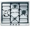 Smeg Table De Cuisson à Gaz Classica Ser60sgh3 60 Cm 4 Feux