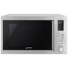 Micro-ondes grill Smeg MOE25X - 25 L - 900 W - Acier inoxydable