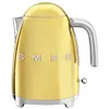 Bouilloire SMEG Années 50 - 2400W - 1,7L - Or - Anti-calcaire
