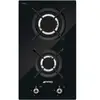 Smeg PV332CN plaque Intégré Gaz - Plaque (Intégré, Gas, Verre-céramique, 1800 W, Environ, 3000 W)
