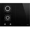 SMEG Table de cuisson à gaz/induction CLASSICA - PM3643D, noir