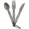 Ferrino Set Cutlery Alu Gris