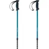 Bâtons de randonnée - FERRINO - Gta Poles - Bleu - 60-135 cm