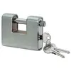 Security Products S.r.l 6 X CLÉS EN LAITON ACIER CHROME CADENAS ANTI-EFFRACTION BLINDÉ 81 MM KA CORBIN