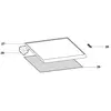 PLATEAU DE DESSUS TOP REP 27 pour LAVE VAISSELLE INDESIT -...