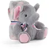 Perletti Éléphant En Peluche Et Couverture Allie