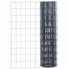 Grillage rouleau soudé gris, H.1.2 x l.25 m, maille 100X75