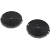 EUROFILTER Lot de 2 filtres à charbon Ikea Faber Roblin Smeg Franke