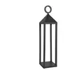 ROSSINI ILLUMINAZIONE Lanterne Pic Nic LED moderne 2,2 W IP54 rechargeable et dimmable h. 47 cm anthracite