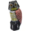 Hibou épouvantail 16 x 17 x h37,5 cm - Stocker
