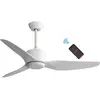 Bimar BIMAR Ventilateur de plafond Eolo - Blanc - 132 x 37,5 x 132 cm