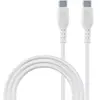 Cellularline Fast Charging 200cm weiss 5A/100W, USB Type-C auf USB Typ...