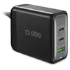 SBS Chargeur secteur Station recharge GaN 100 W