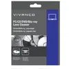 Double brosse de nettoyage Vivanco Gris pour PC CD DVD et Blu-ray