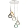 Fabas Luce - Lustre suspension led Lila en métal et verre borosilicate 3481-49-362