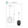 Fabas Luce, Suspension, Suspension Camp E27 Ø400mm or (E27)
