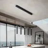 Suspension Fabas Luce Prado 5 lumières - LED 33 W dimmable - Noir mat ...