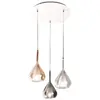 Lustre suspension led Lila en métal et verre borosilicate 3481-47-297 ...
