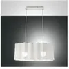 Fabas Luce, Suspension, Suspension Glicine E27 2000x300mm blanc (E27)
