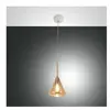 Fabas Luce, Suspension, Suspension Tris E27 Ø200mm Ambre (E27)