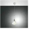 Fabas Luce, Suspension, Suspension Tris E27 Ø200mm Transparent (E27)