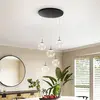 Ariel - Suspension circulaire Fabas Luce 5 lumières - LED 35W dimmable...