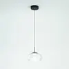 Brena - Suspension simple transparente de Fabas Luce - LED 10 W à inte...