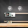 Ariel - Suspension simple transparente de Fabas Luce - LED 14W dimmabl...
