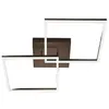 Fabas Luce - bard plafonnier led moderne 52W Corten 3394-65-361