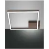 Fabas Luce - bard plafonnier led moderne 39W corten 3394-61-361