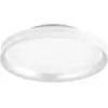Isy - Plafonnier LED Fabas Luce Aluminium - LED intégrée 42 W IP20 Bla...