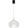 Brena - Suspension simple transparente de Fabas Luce - LED 14 W à inte...
