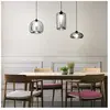 Fabas Luce Suspension Élégante Fiona, Grise-Transparente