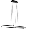 Fabas Luce - Plafonnier suspendu Bard led 52W Noir 3394-45-101