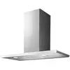 Hotte îlot ELICA GALAXY - Acier inoxydable, Blanc - 570 m³/h - Niveau ...