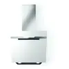 Elica ELICA hotte murale MAJESTIC 60 cm (Blanc - Acier Inox et verre)