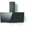 TURBOAIR Hotte Cheminée coudée Turboair VIVACE BL/A/90 - Verre noir/noir