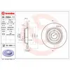 Remschijf 08D86411 Brembo