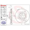 1 disque de frein brembo 09.d937.11